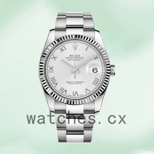 Rolex Datejust Men's 116234WRO 36mm White Dial Automatic - Image 2