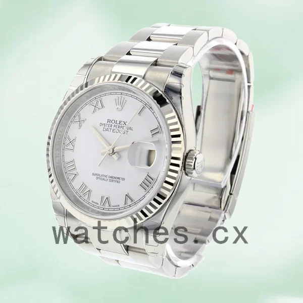 Rolex Datejust Men's 116234WRO 36mm White Dial Automatic - Image 3