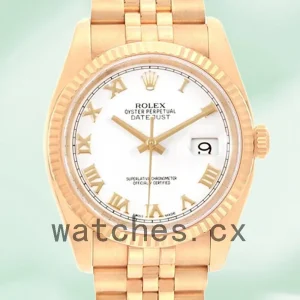 Rolex Datejust 116238 Men's 36mm Gold-tone