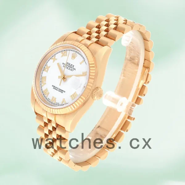 Rolex Datejust 116238 Men's 36mm Gold-tone - Image 3