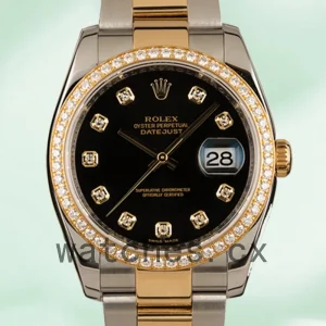 Rolex Datejust 36mm Men's 116243BKDO Black Dial