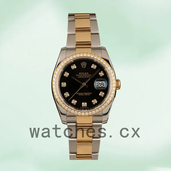Rolex Datejust 36mm Men's 116243BKDO Black Dial - Image 2