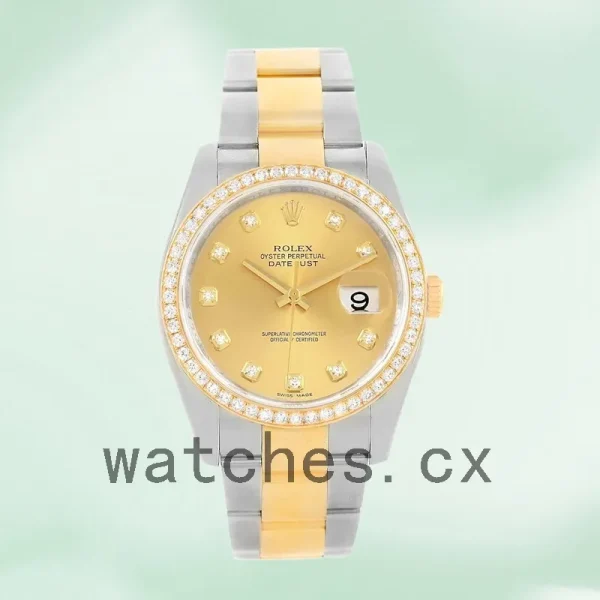 Rolex Datejust 116243CDO 36mm Men's Automatic Oyster Bracelet - Image 2
