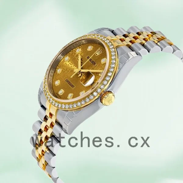 Rolex Datejust 36mm Men's 116243CJDJ Silver-tone - Image 3