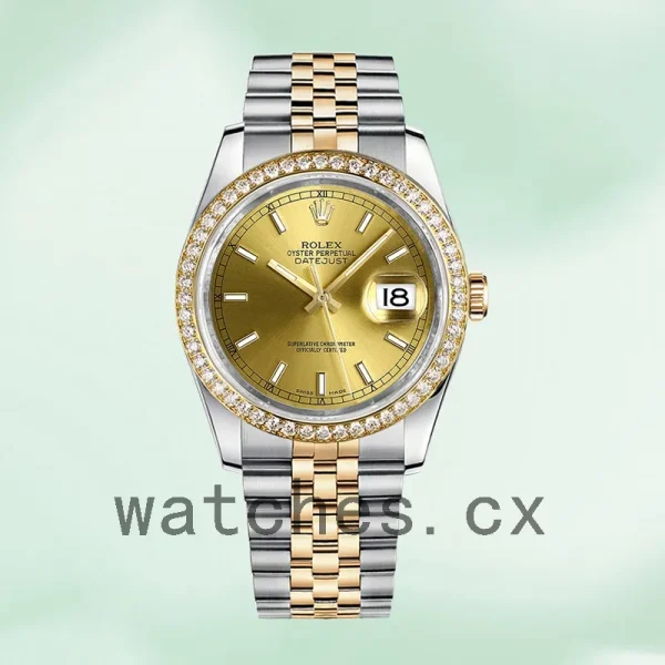 Rolex Datejust 116243CSJ Men's 36mm Silver-tone Bracelet - Image 2