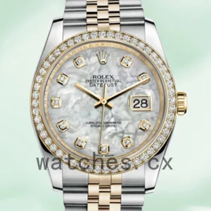 Rolex Datejust 116243MDJ Men's 36mm Automatic Mother of Pearl