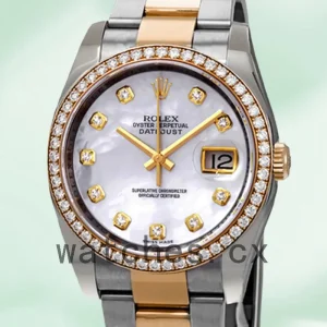 Rolex Datejust Men's 36mm 116243MDO Automatic Silver-tone