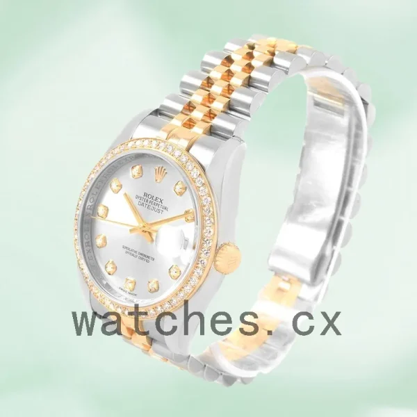 Rolex Datejust 116243SDJ Men's 41mm Silver Dial Silver-tone - Image 3