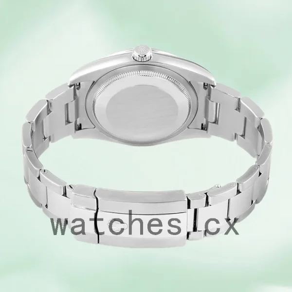 Rolex Datejust 116244BFAO Men's 36mm Silver-tone Automatic - Image 4