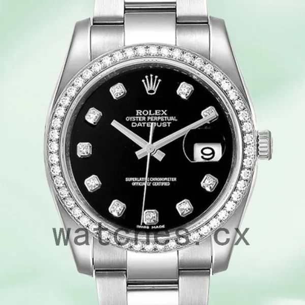 Rolex Datejust Men's 36mm 116244BKDO Automatic
