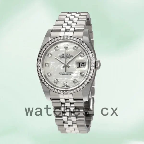 Rolex Datejust 36mm Men's 116244MDJ Bracelet Mother of Pearl - Image 2