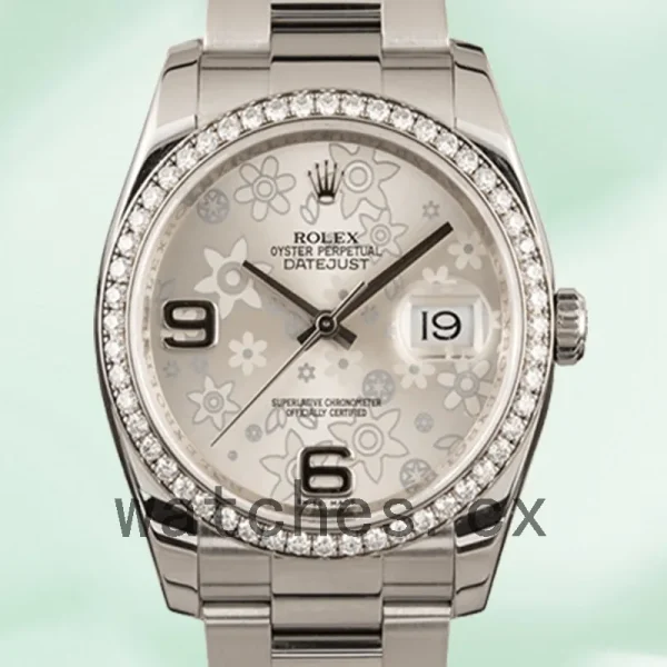 Rolex Datejust Men's 116244SFAO 36mm Silver-tone