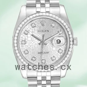Rolex Datejust 116244SJDJ Men's 36mm Bracelet