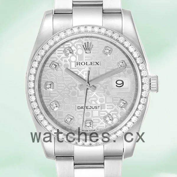 Rolex Datejust 36mm 116244SJDO Men's Silver-tone
