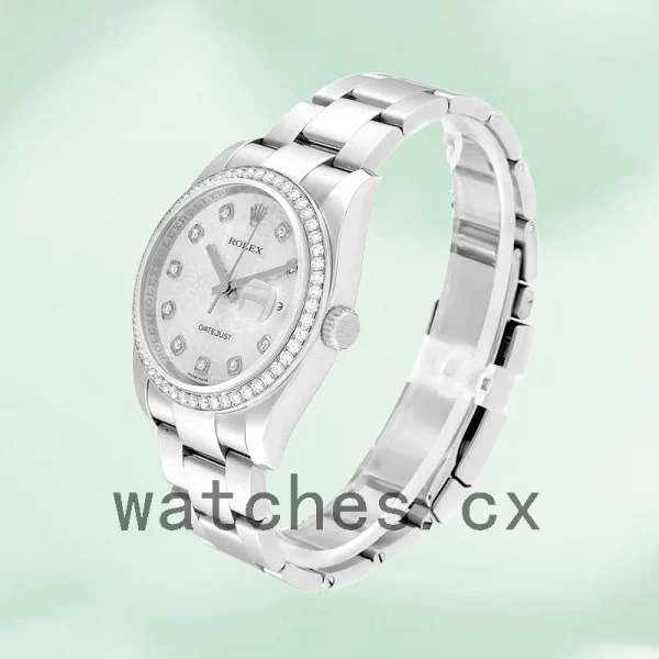 Rolex Datejust 36mm 116244SJDO Men's Silver-tone - Image 3