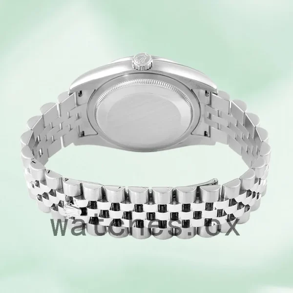 Rolex Datejust Men's 36mm 116244SWDAJ Silver Wave Dial Silver-tone - Image 4