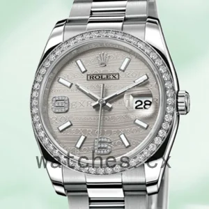 Rolex Datejust 36mm 116244-72600 Men's Silver-tone