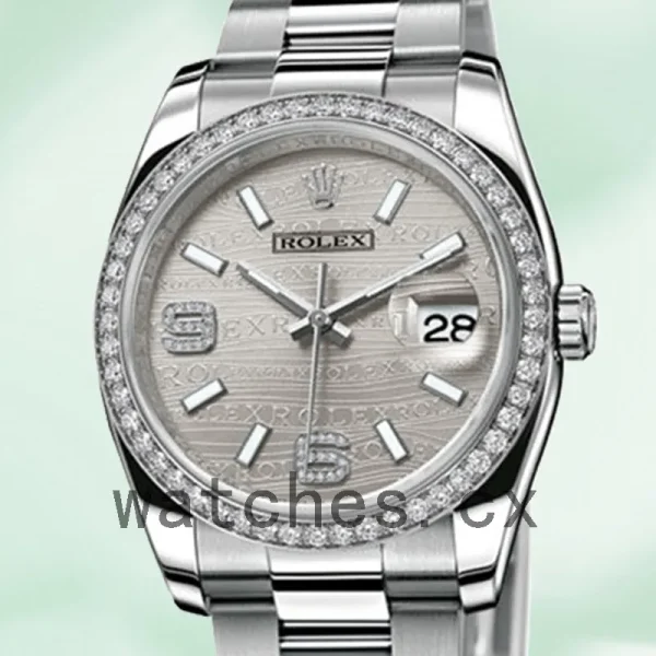 Rolex Datejust 36mm 116244-72600 Men's Silver-tone