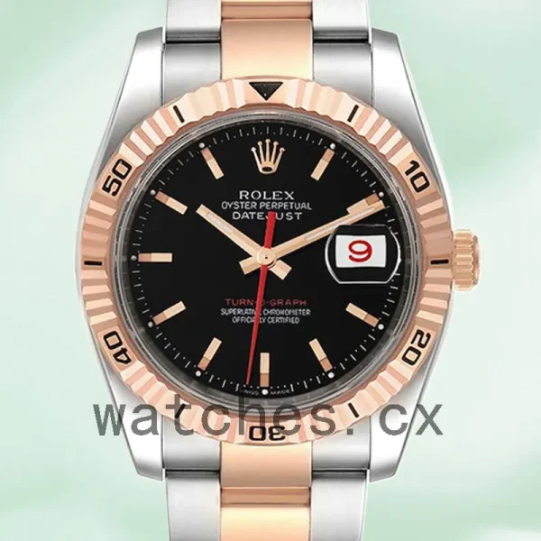 Rolex Datejust Turn-o-graph 36mm 116261 Men's Oyster Bracelet/Jubilee Bracelet