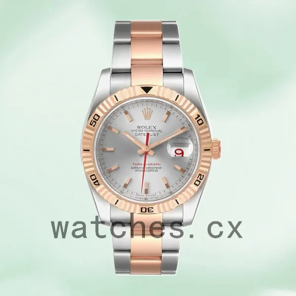 Rolex Datejust Turn-o-graph Men's 116261 36mm Oyster Bracelet/Jubilee Bracelet - Image 2