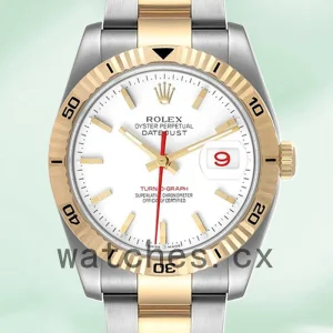 Rolex Datejust Turn-o-graph 36mm 116263 Men's Silver-tone