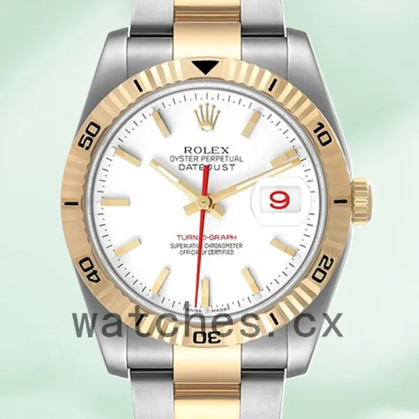 Rolex Datejust Turn-o-graph 36mm 116263 Men's Silver-tone