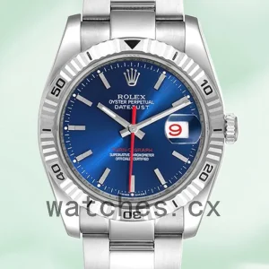 Rolex Datejust Turn-o-graph 116264 Men's 36mm Silver-tone