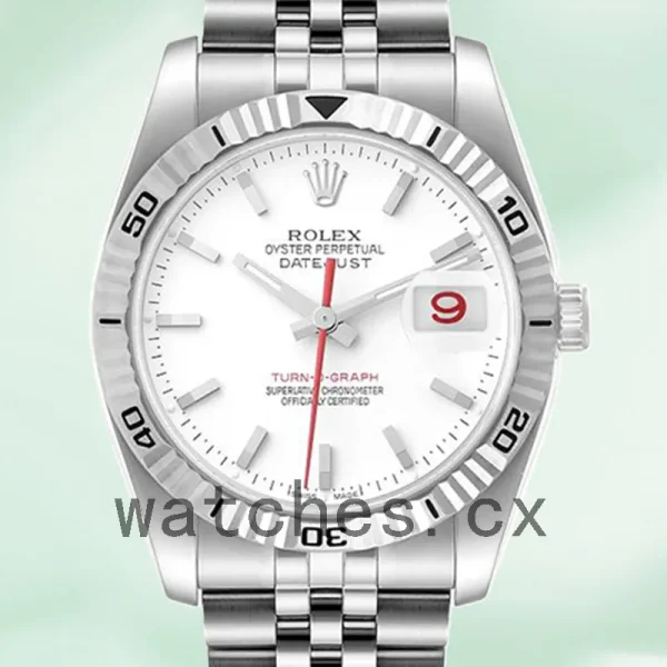 Rolex Datejust Turn-o-graph Men's 36mm 116264 Jubilee Bracelet/Oyster Bracelet