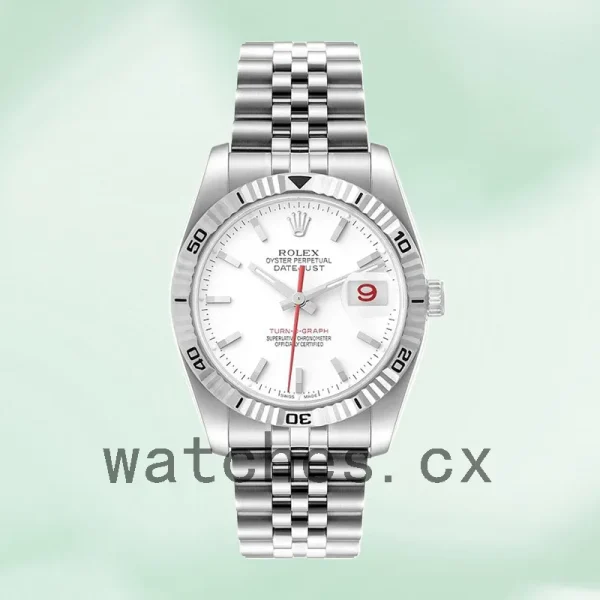 Rolex Datejust Turn-o-graph Men's 36mm 116264 Jubilee Bracelet/Oyster Bracelet - Image 2