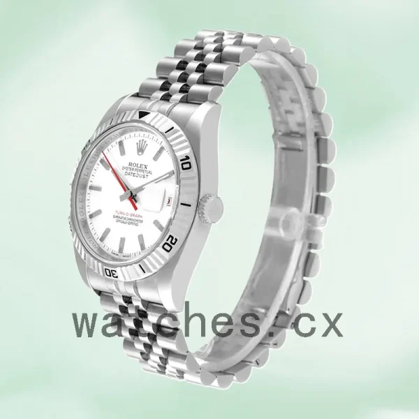 Rolex Datejust Turn-o-graph Men's 36mm 116264 Jubilee Bracelet/Oyster Bracelet - Image 3