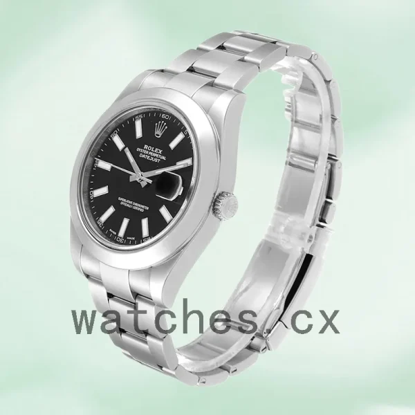 Rolex Datejust 116300BKSO 41mm Men's Black Dial - Image 3