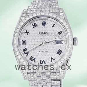 Rolex Datejust 41mm Men's 116300 Diamond Paved Dial