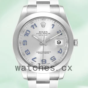 Rolex Datejust Men's 116300 41mm Silver-tone