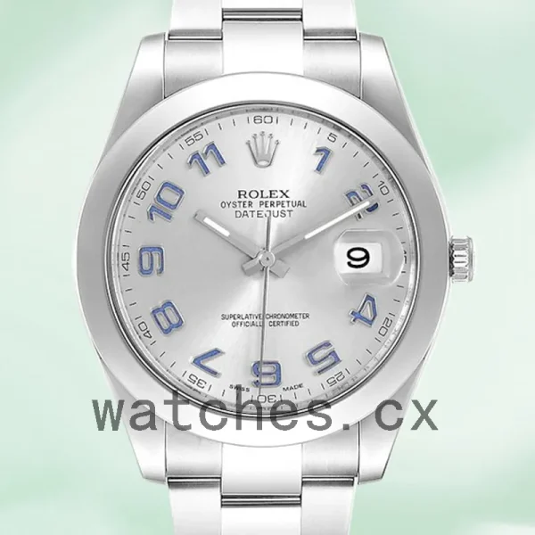 Rolex Datejust Men's 116300 41mm Silver-tone