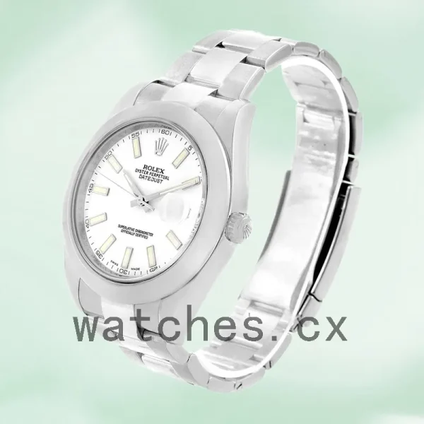 Rolex Datejust 116300WSO 41mm Men's Oyster Bracelet - Image 3