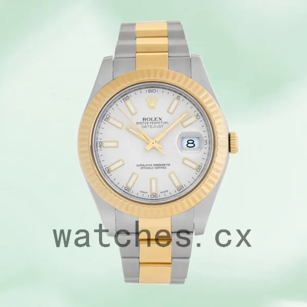 Rolex Datejust 116333-72213 41mm Men's White Dial Silver-tone - Image 2