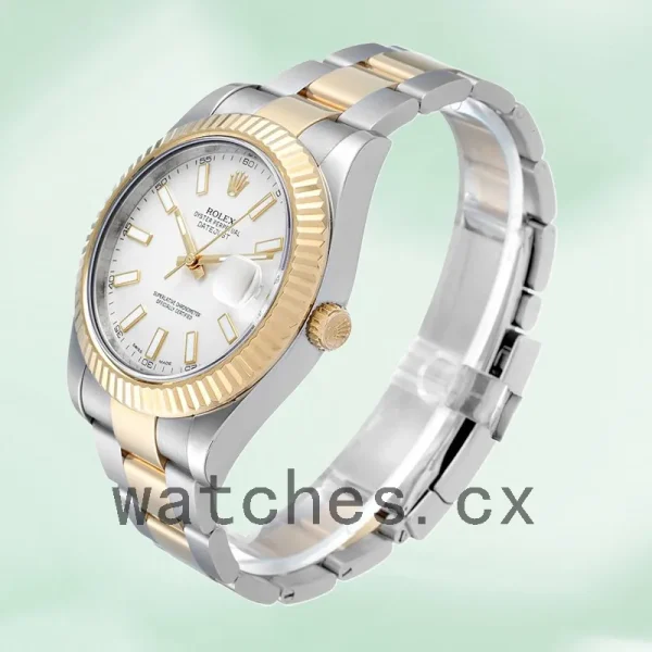 Rolex Datejust 116333-72213 41mm Men's White Dial Silver-tone - Image 3