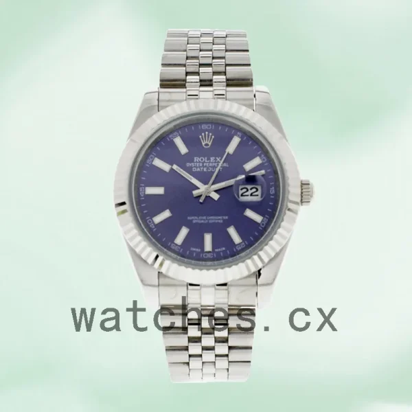 Rolex Datejust Men's 116334BLSJ 41mm Blue Dial - Image 2