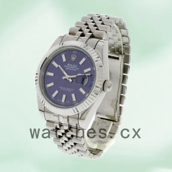 Rolex Datejust Men's 116334BLSJ 41mm Blue Dial - Image 3
