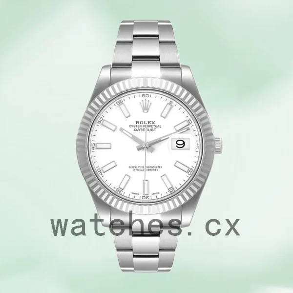 Rolex Datejust 116334 Men's 41mm Automatic Silver-tone - Image 2
