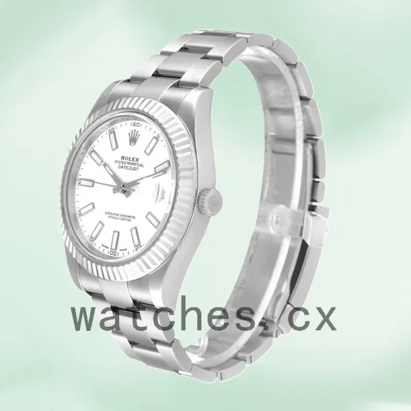 Rolex Datejust 116334 Men's 41mm Automatic Silver-tone - Image 3