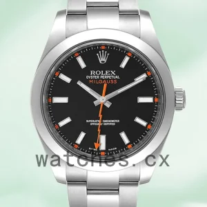 Rolex Milgauss 116400BKSO 40mm Men's Black Dial