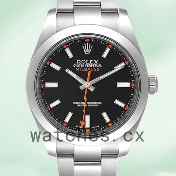 Rolex Milgauss 116400BKSO 40mm Men's Black Dial