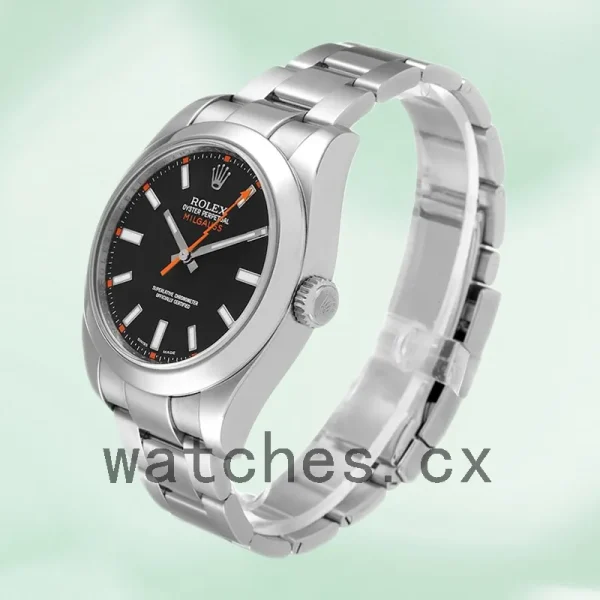 Rolex Milgauss 116400BKSO 40mm Men's Black Dial - Image 3