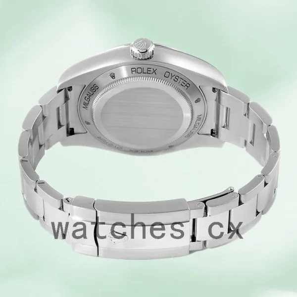 Rolex Milgauss Men's 40mm m116400gv-0002 Blue Dial Oyster Bracelet - Image 4