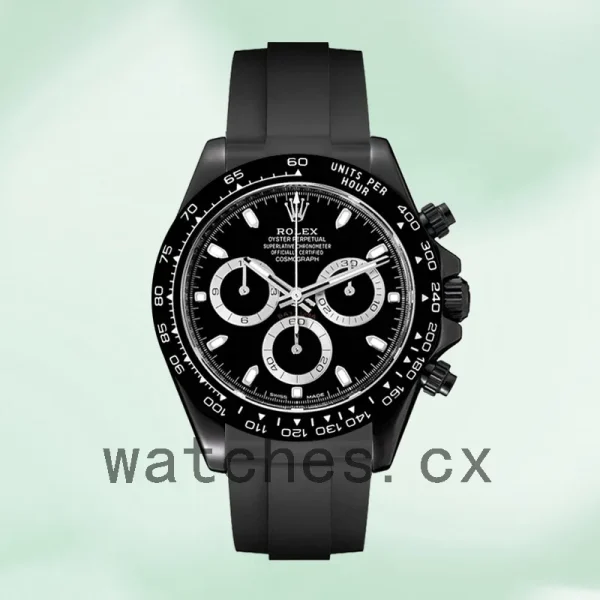 Rolex Daytona 116500 Men's 40mm Oyster Bracelet Black-tone - Image 2