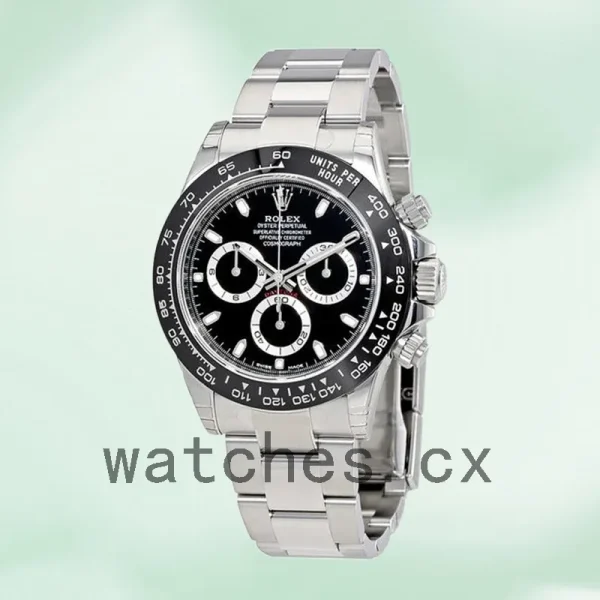 Rolex Daytona Men's m116500ln-0002 40mm Silver-tone - Image 2