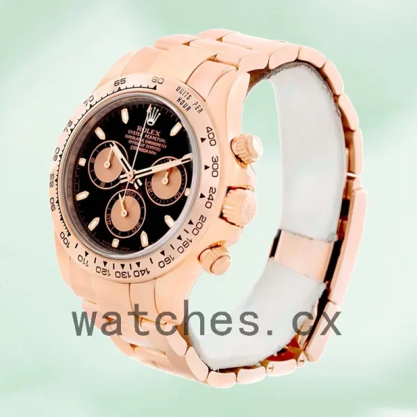 Rolex Daytona m116505-0008 40mm Men's Black Dial Oyster Bracelet - Image 3