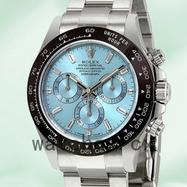 Rolex Daytona 40mm Men's 116506IBLDO Automatic Silver-tone