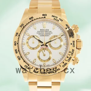 Rolex Daytona Men's 116508WSO 40mm Yellow Gold-tone Bracelet